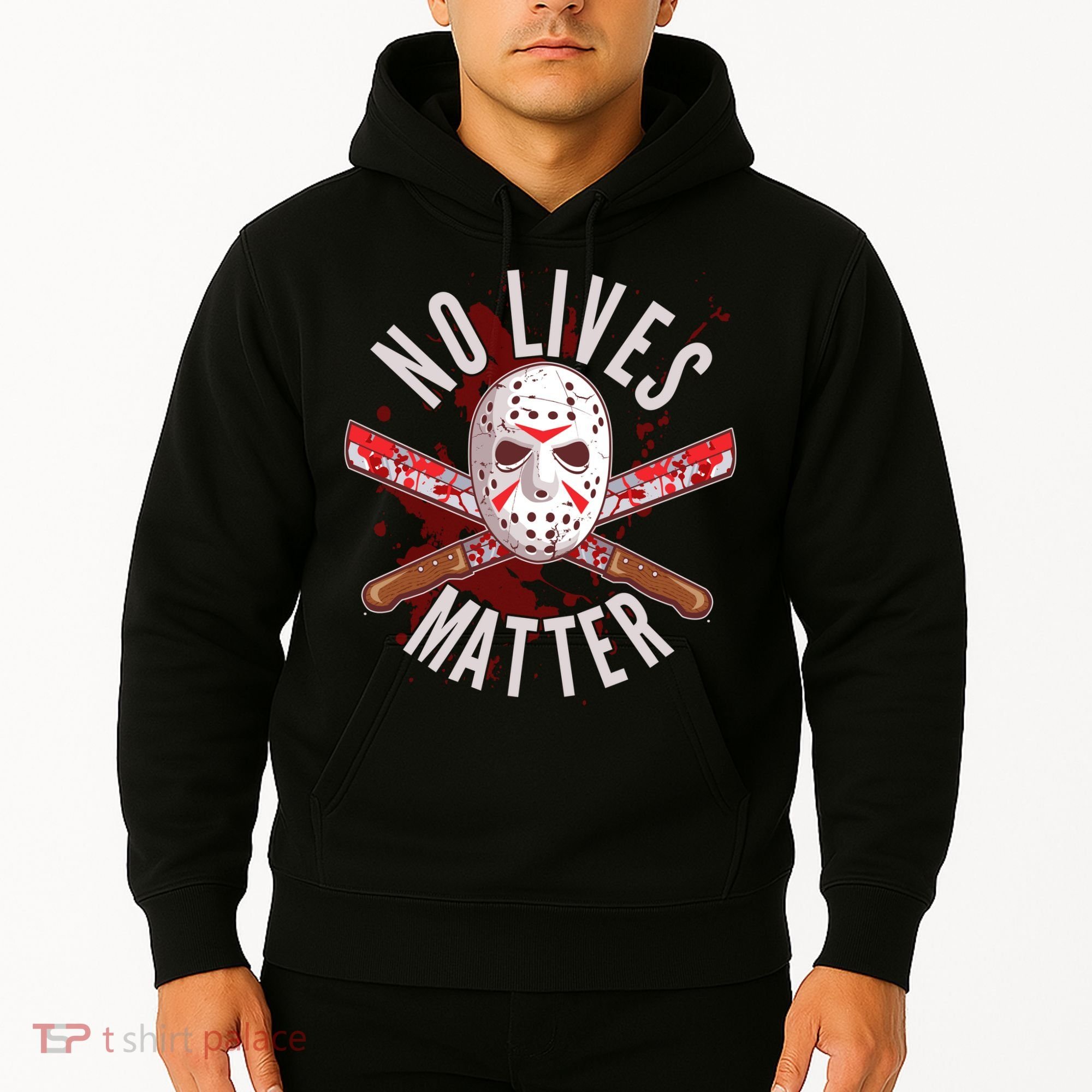No Lives Matter Jason Hockey Mask Hoodie