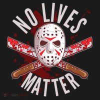 No Lives Matter Jason Hockey Mask Women's Hoodie thumb 2