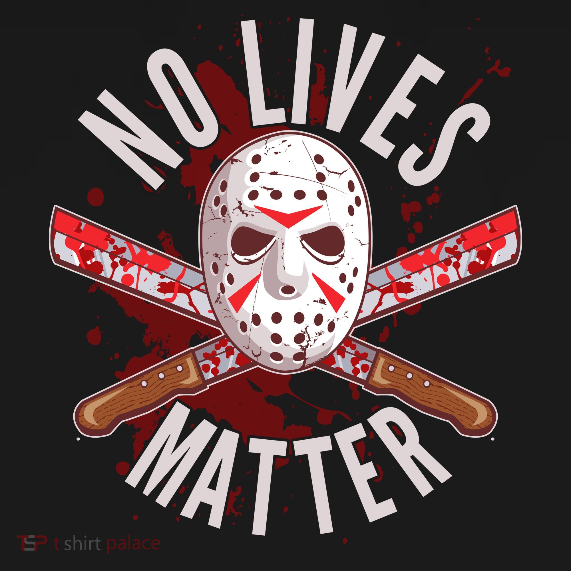 No Lives Matter Jason Hockey Mask Women's Hoodie