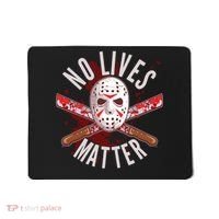 No Lives Matter Jason Hockey Mask Mousepad thumb 0