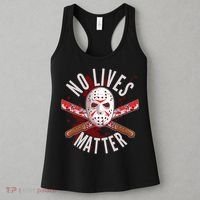 No Lives Matter Jason Hockey Mask Women's Tank Top thumb 3