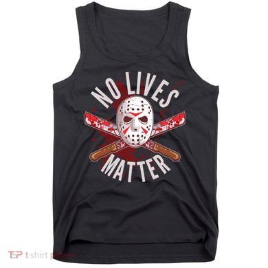 No Lives Matter Jason Hockey Mask Tank Top