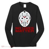 No Lives Matter Scary Halloween Mask Long Sleeve Shirt thumb 0