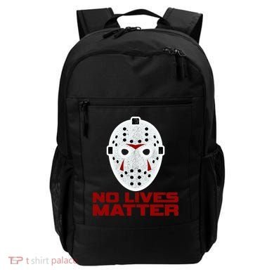 No Lives Matter Scary Halloween Mask Backpack