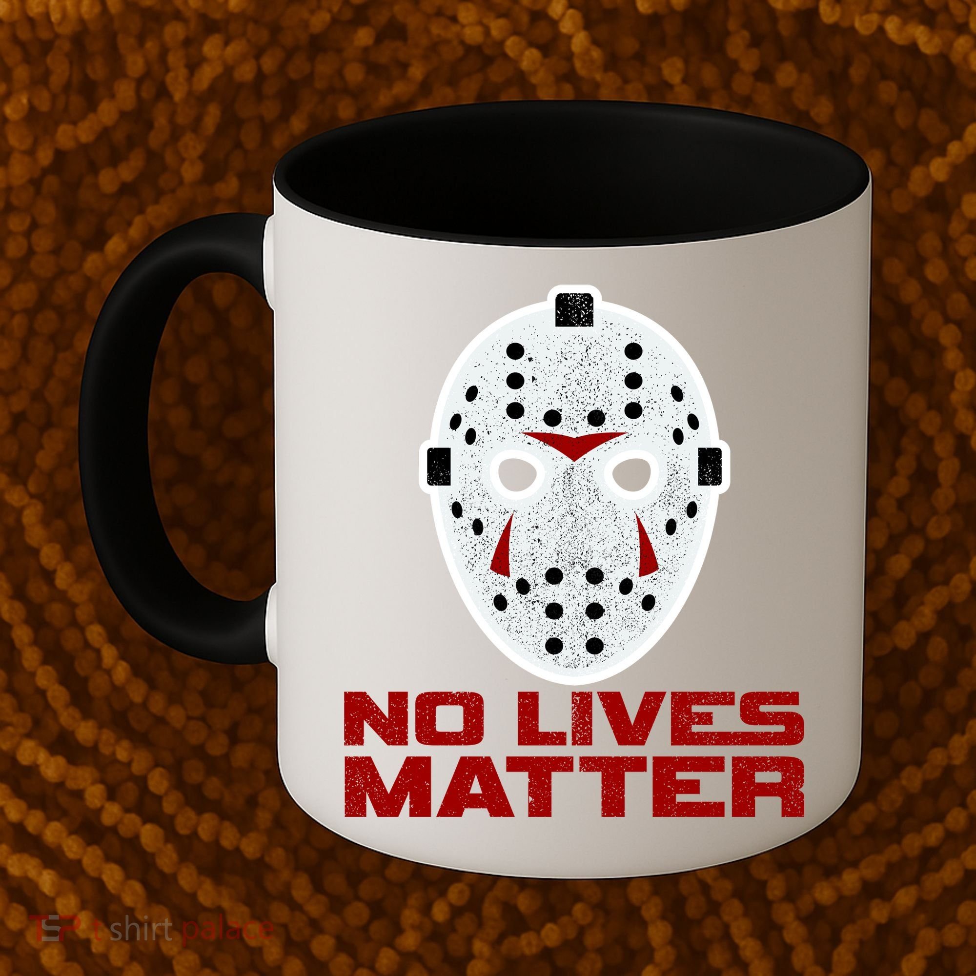 No Lives Matter Scary Halloween Mask Coffee Mug