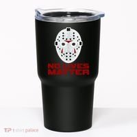 No Lives Matter Scary Halloween Mask Tumbler thumb 0