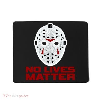 No Lives Matter Scary Halloween Mask Mousepad