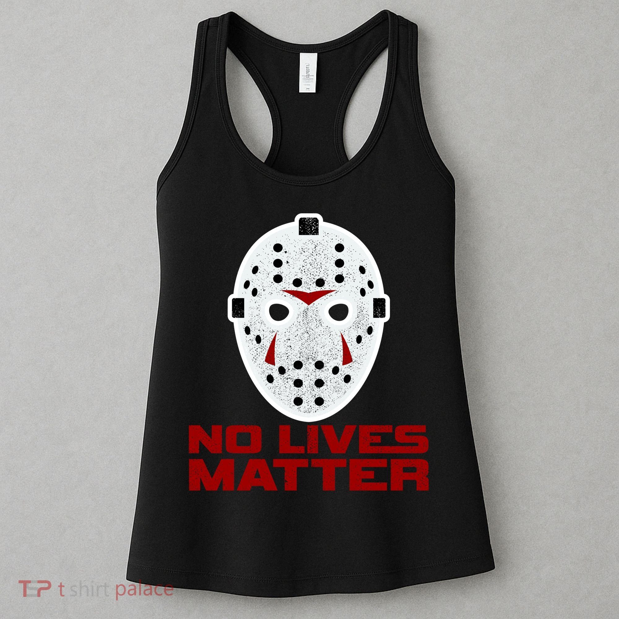 No Lives Matter Scary Halloween Mask Women's Tank Top