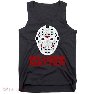 No Lives Matter Scary Halloween Mask Tank Top