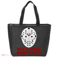 No Lives Matter Scary Halloween Mask Tote Bag thumb 0