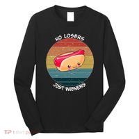 No Losers Just Wieners Long Sleeve Shirt thumb 0
