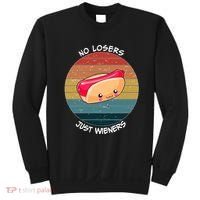 No Losers Just Wieners Sweatshirt thumb 0
