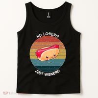 No Losers Just Wieners Tank Top thumb 2
