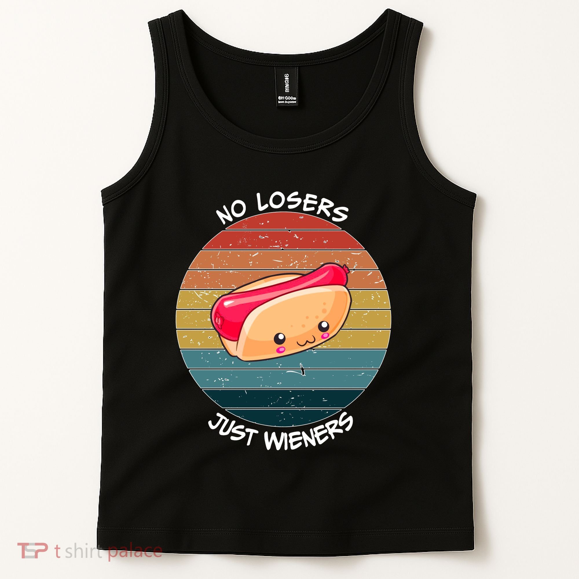 No Losers Just Wieners Tank Top