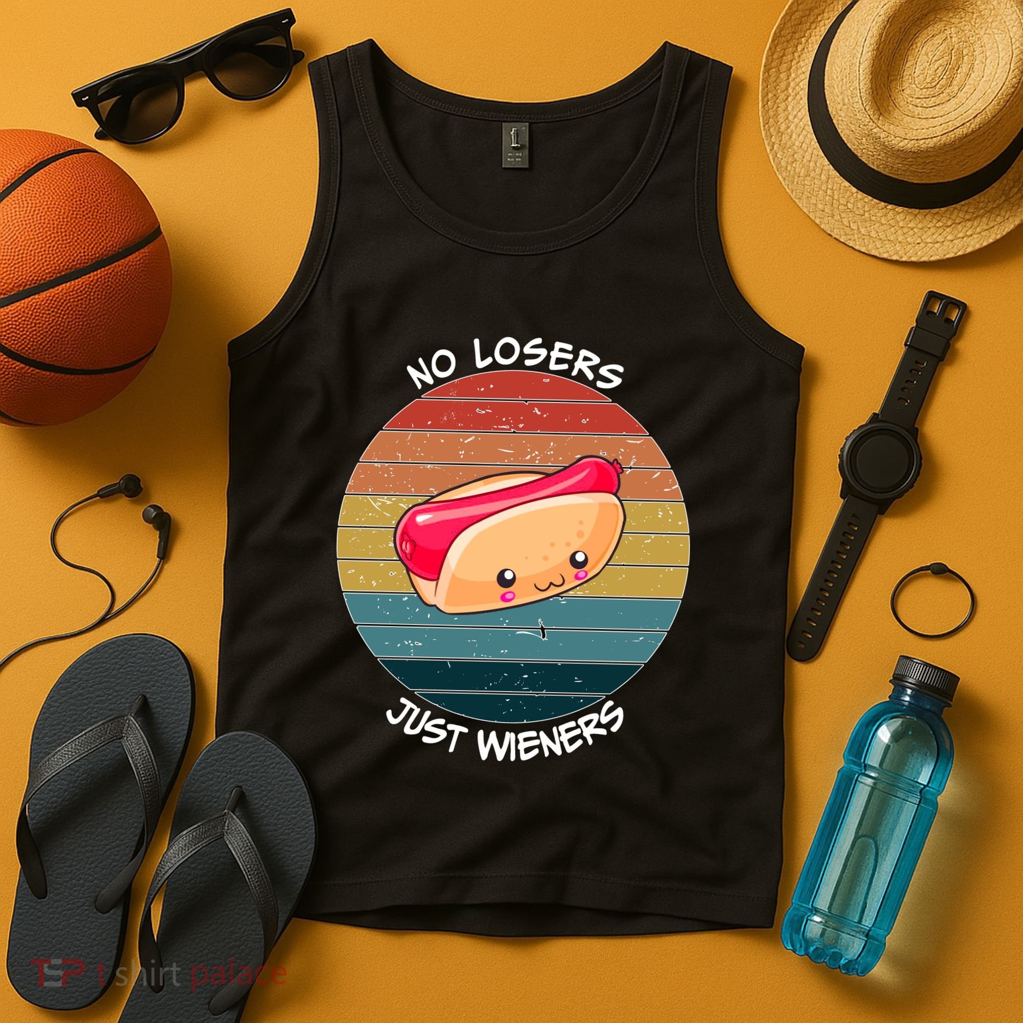 No Losers Just Wieners Tank Top