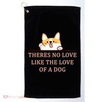 No Loves Like Dogs Golf Towel thumb 0