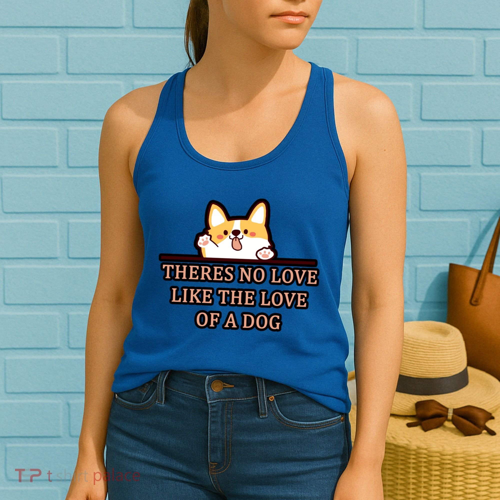 No Loves Like Dogs Women's Tank Top