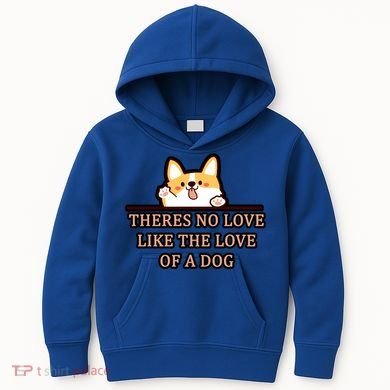 No Loves Like Dogs Kids Hoodie