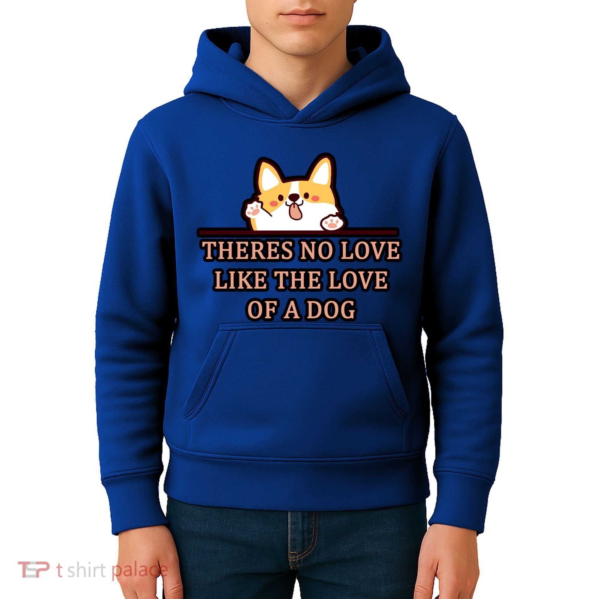 No Loves Like Dogs Kids Hoodie