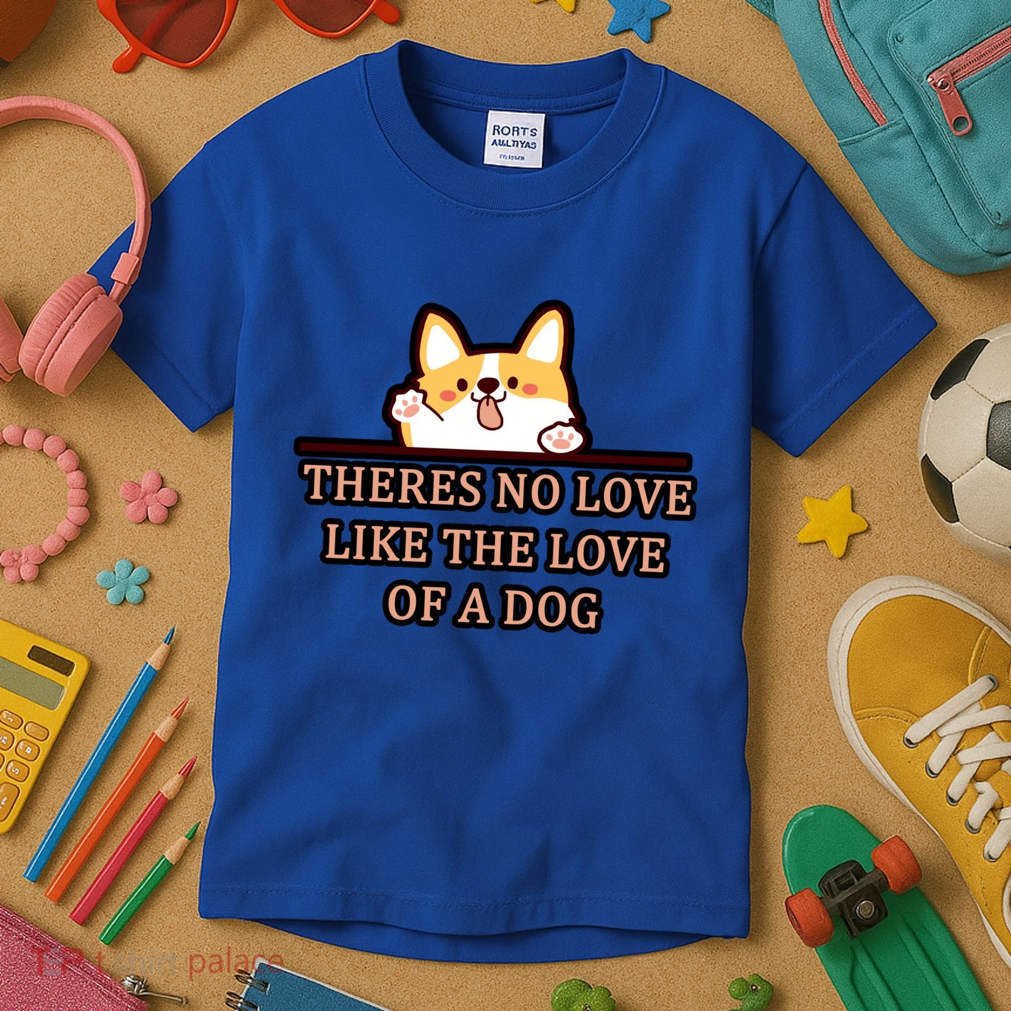 No Loves Like Dogs Kids T-Shirt