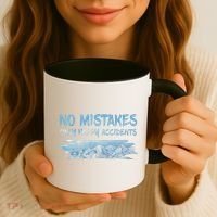 No Mistakes Only Happy Accidents Coffee Mug thumb 3