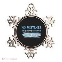 No Mistakes Only Happy Accidents Ornament thumb 0