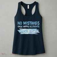 No Mistakes Only Happy Accidents Women's Tank Top thumb 3
