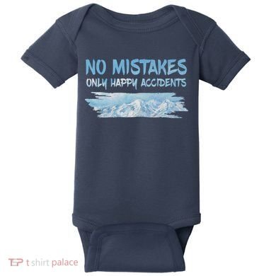 No Mistakes Only Happy Accidents Baby Bodysuit