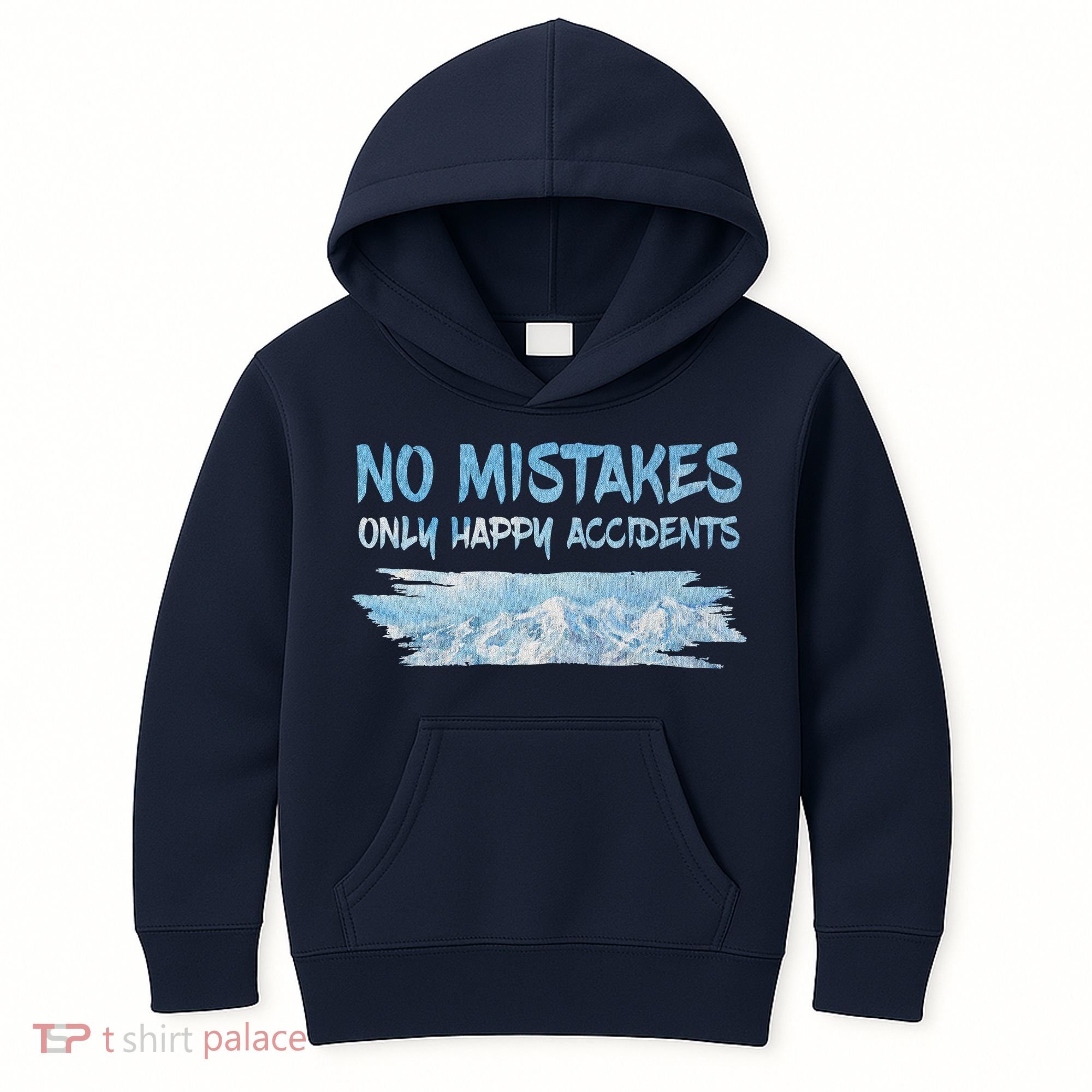 No Mistakes Only Happy Accidents Kids Hoodie