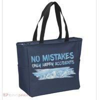 No Mistakes Only Happy Accidents Tote Bag thumb 2