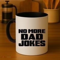No More Dad Jokes Coffee Mug thumb 4