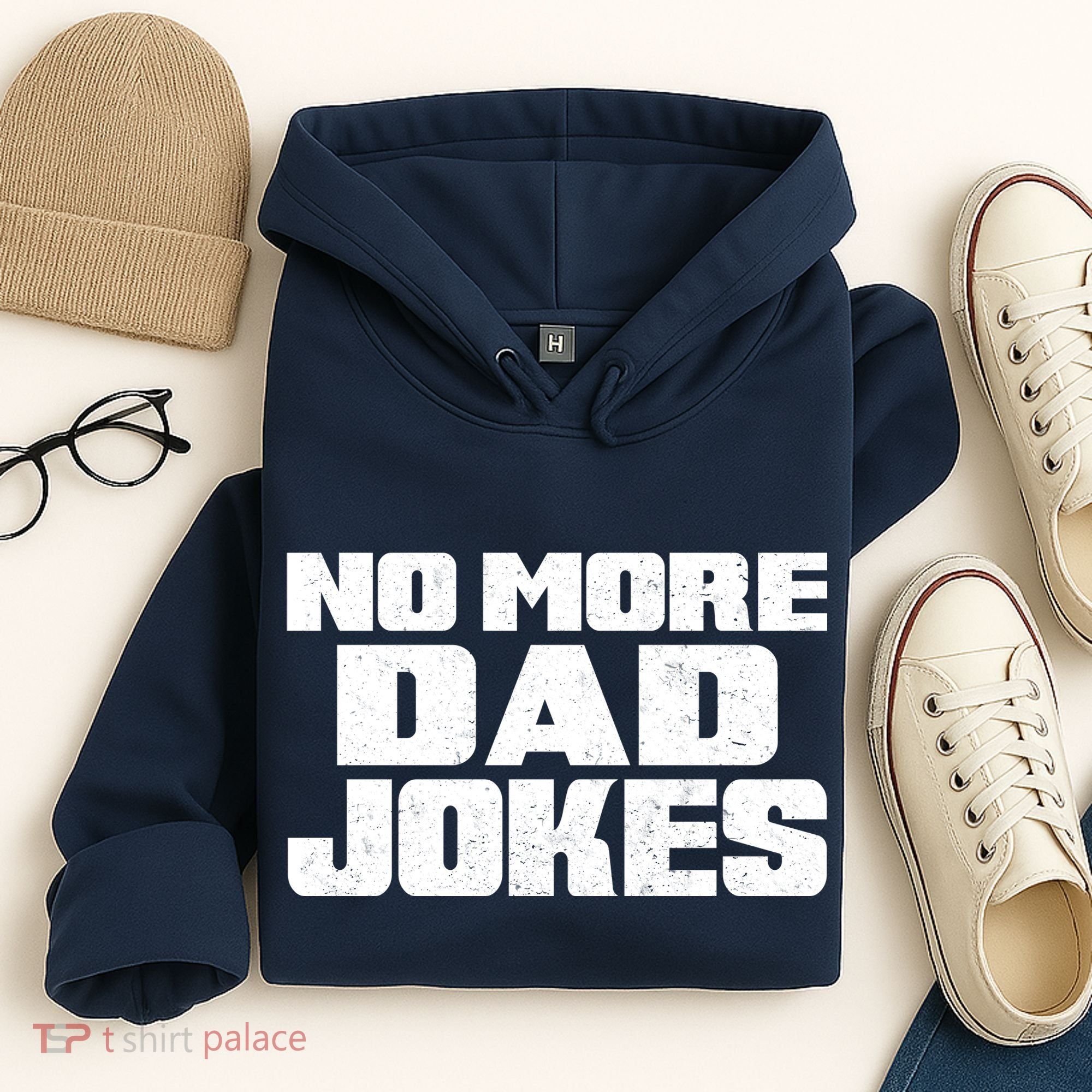 No More Dad Jokes Hoodie
