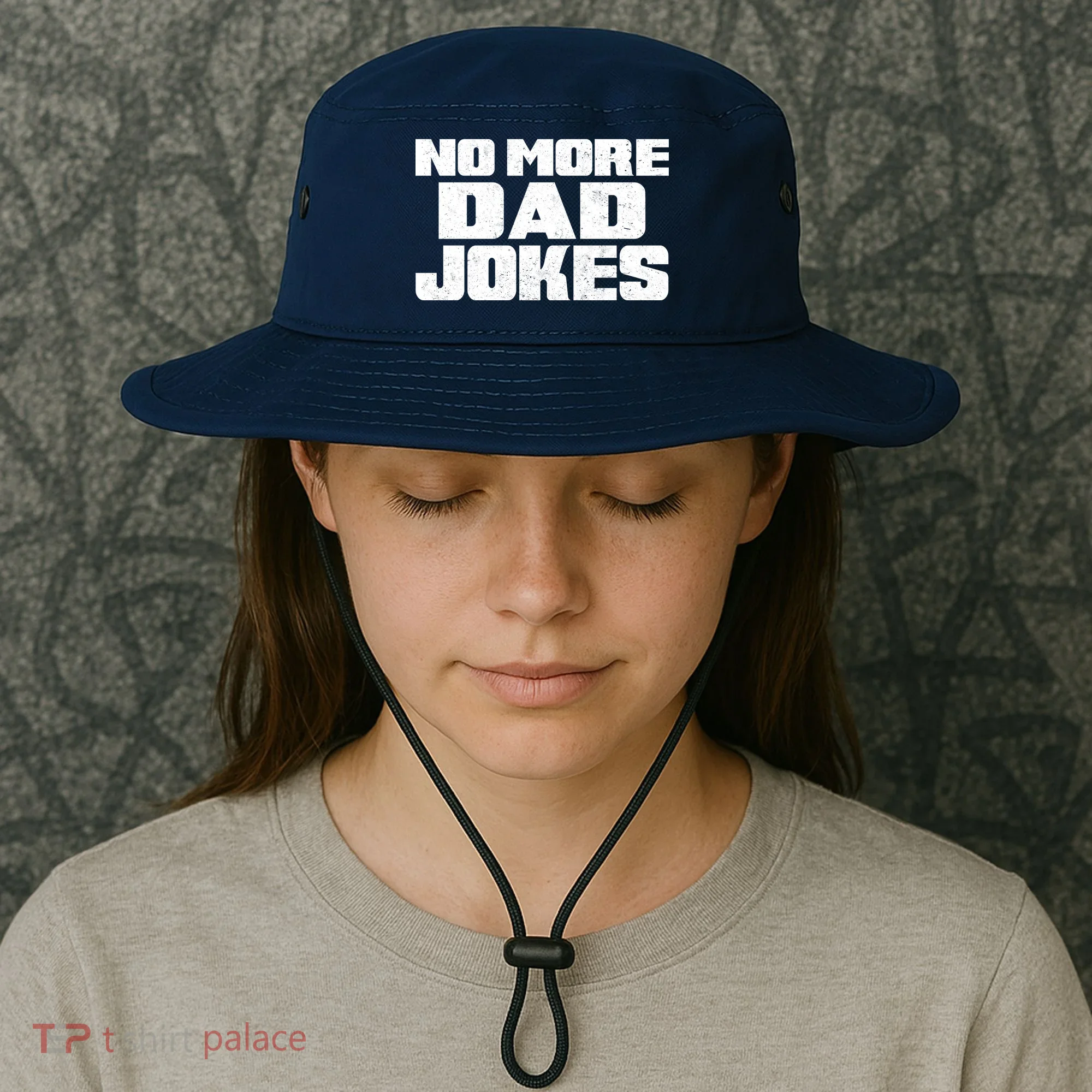 No More Dad Jokes Bucket Hat