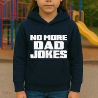 No More Dad Jokes Kids Hoodie thumb 3