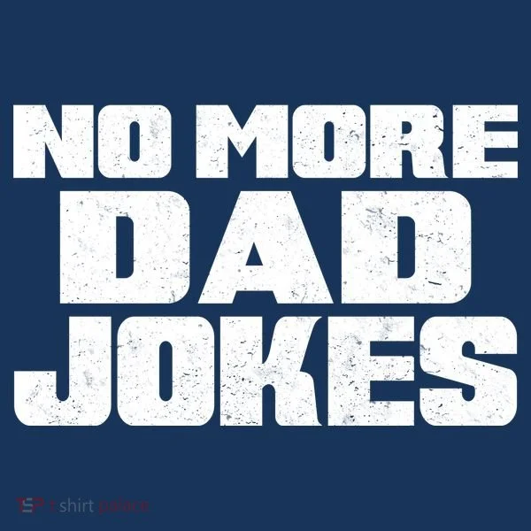 No More Dad Jokes Kids Long Sleeve Shirt