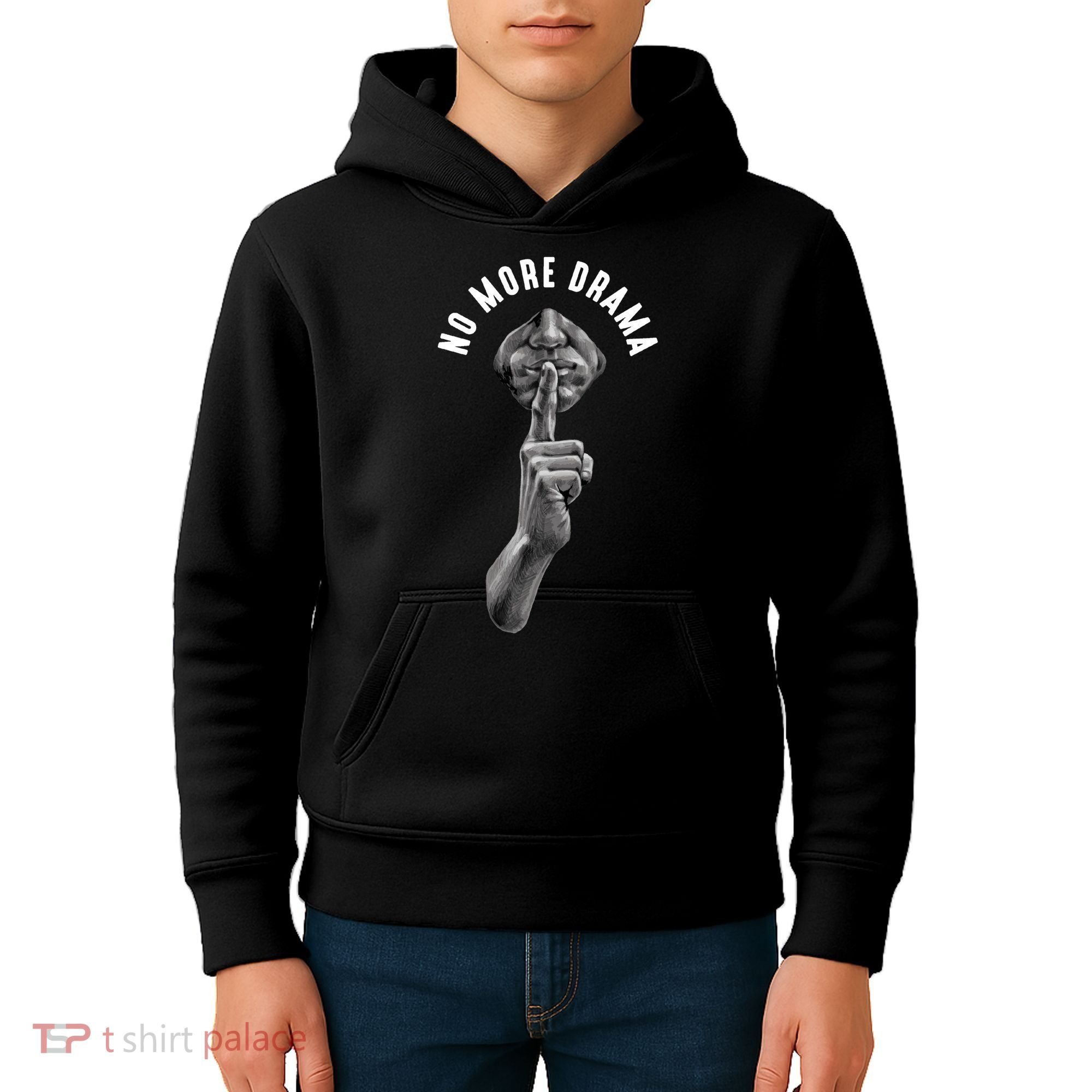 No More Drama Kids Hoodie