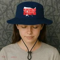 No Obstruction Just Democrat Destruction Bucket Hat thumb 3