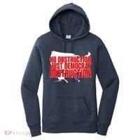 No Obstruction Just Democrat Destruction Women's Hoodie thumb 0