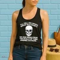 No One Drinks From The Skulls of Their Enemies Anymore Women's Tank Top thumb 2