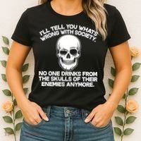 No One Drinks From The Skulls of Their Enemies Anymore Women's T-Shirt thumb 2
