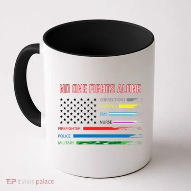 No One Fights Alone Coffee Mug