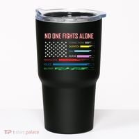 No One Fights Alone Tumbler thumb 0