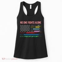 No One Fights Alone Women's Tank Top thumb 0