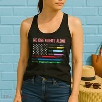 No One Fights Alone Women's Tank Top thumb 2