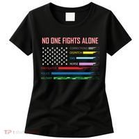 No One Fights Alone Women's T-Shirt thumb 0