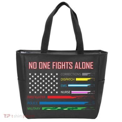 No One Fights Alone Tote Bag