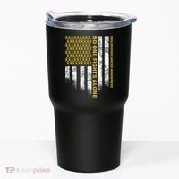 No One Fights Alone Childhood Cancer Tumbler thumb 0