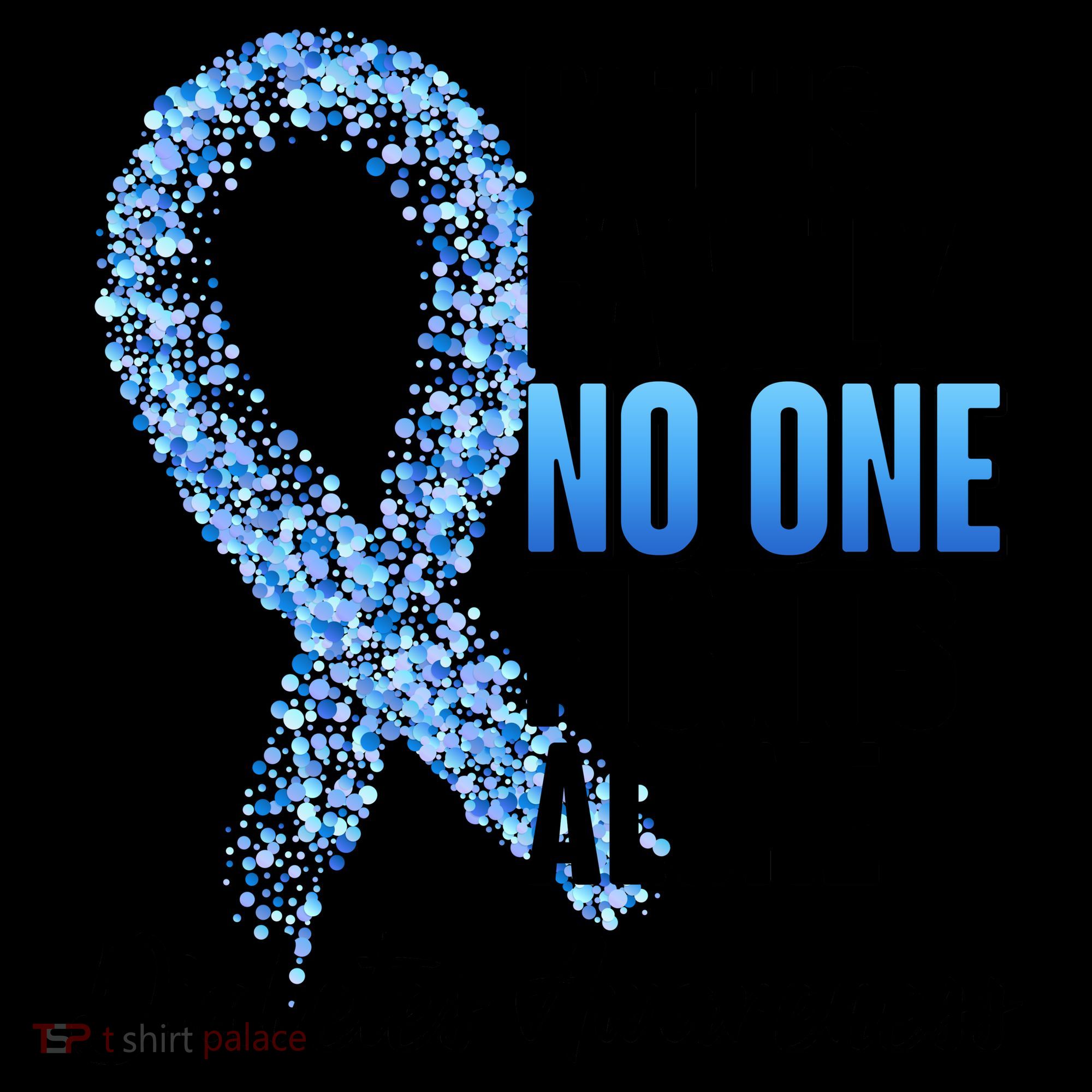 No One Fights Alone Diabetes Awareness Coffee Mug