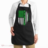 No One Fights Alone Mental Health Awareness Flag Apron thumb 2