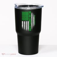 No One Fights Alone Mental Health Awareness Flag Tumbler thumb 0